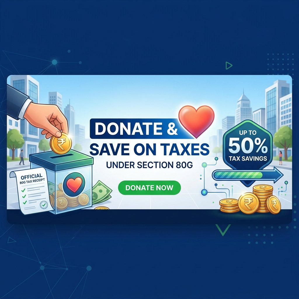 80G Tax Exemption for NGO Donations India 2026