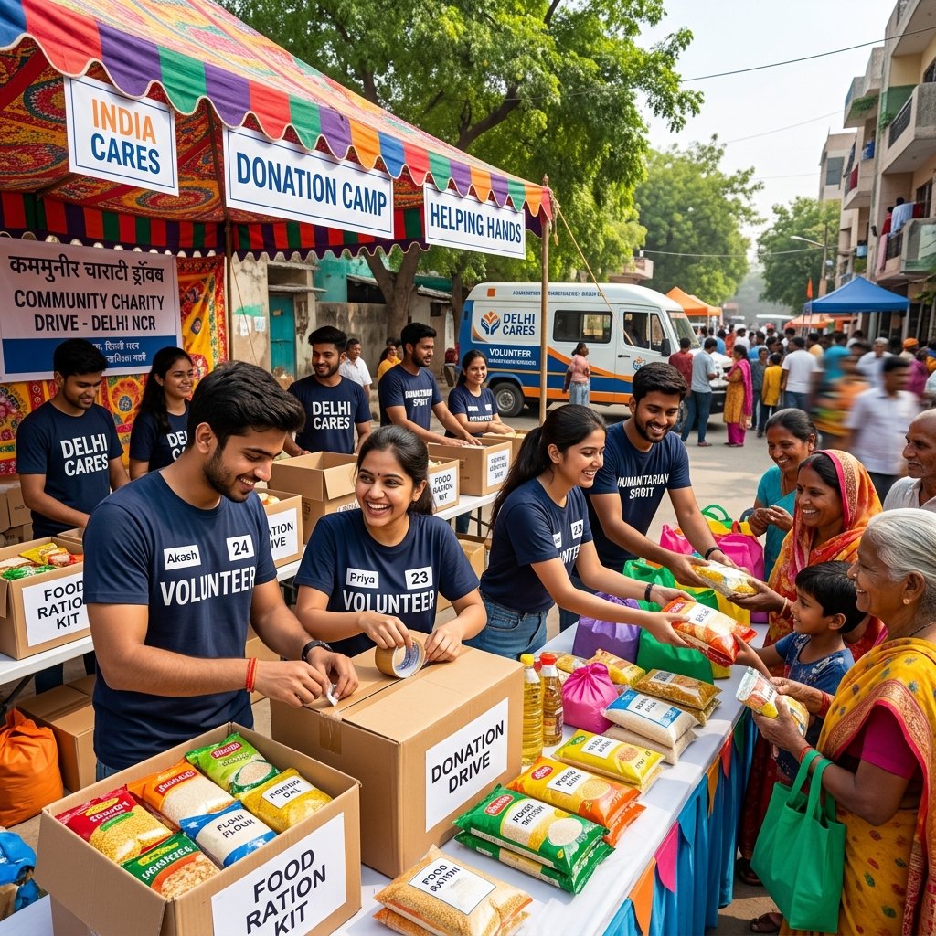 How to Start Charity Drive and Volunteer in Delhi NCR 2026