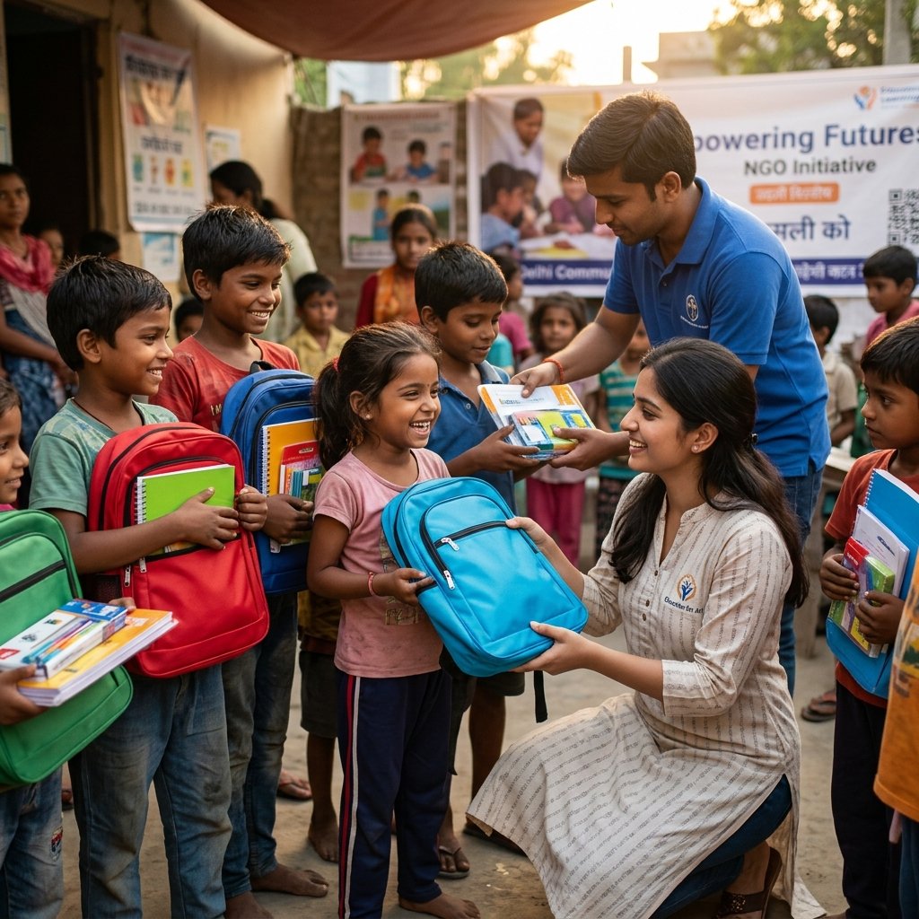 How to Donate to Poor Children in Delhi NCR 2026