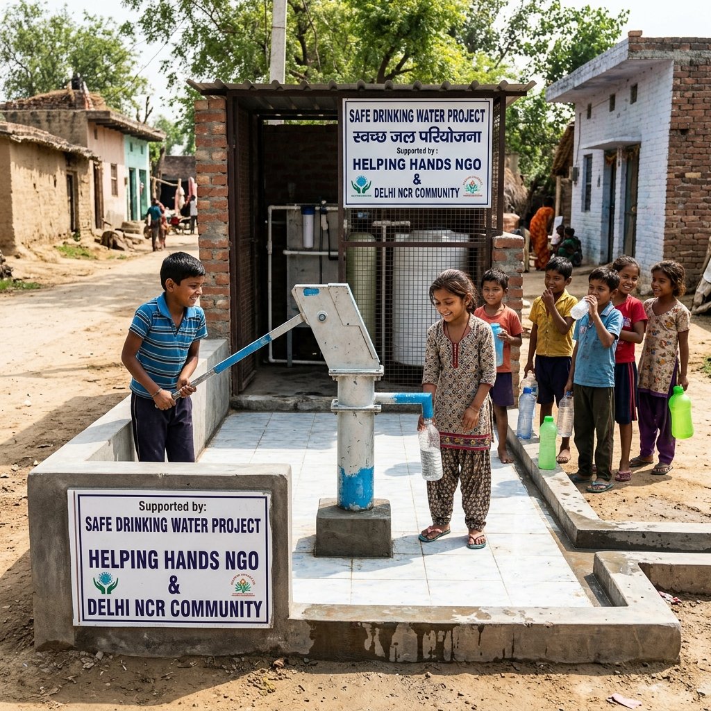 Sadaqah Jariyah Water Well & Hand Pump Donation in India